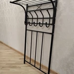 Фото №3 Вешалка настенная с полкой стальная М164-13