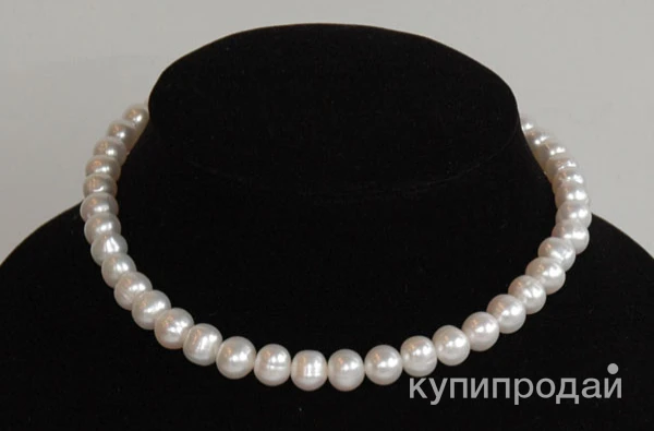 Фото Нарядные бусы имитация жемчуга новые