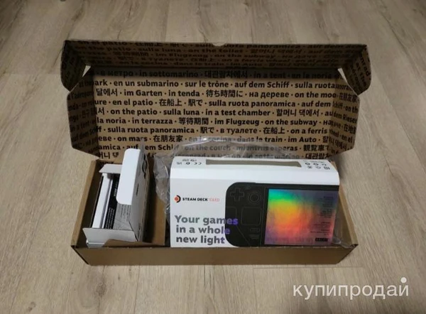 Фото Игровая приставка Valve Steam Deck 1 ТБ SSD