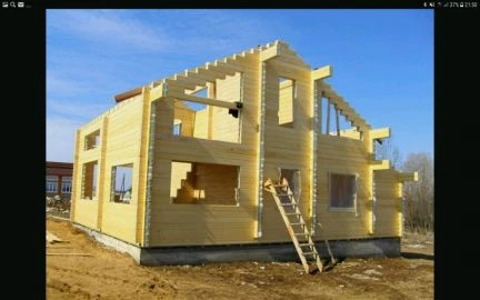 Фото Строим дома,бани,беседки из профилированного бруса
