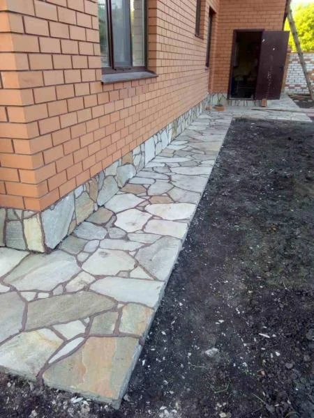 Фото Устройство отмостки