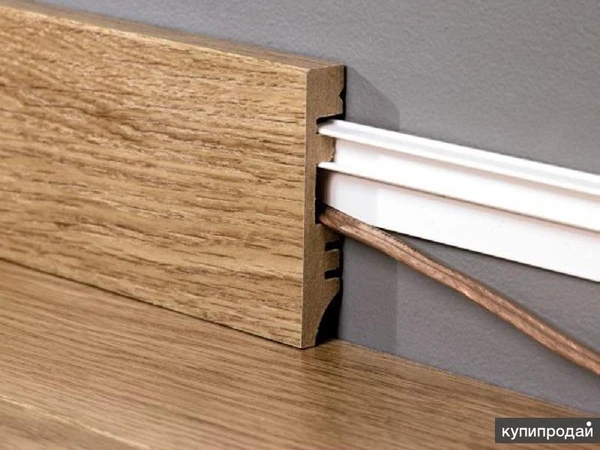 Фото Установка плинтусов