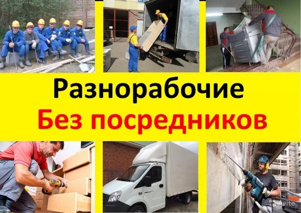Фото Разнорабочие, грузчики, подсобники. Демонтаж. Уборка.