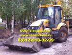 фото Аренда экскаватора-погрузчика JCB от собственника в СПб