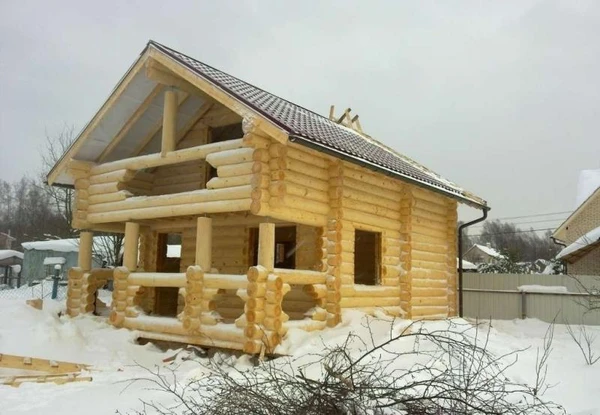 Фото Дом из бревна 7 на 7