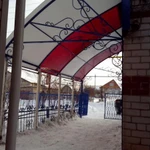 Фото №5 НАВЕСЫ. БЕСЕДКИ. ВОРОТА. ЗАБОРЫ. ПЕЧИ для бань