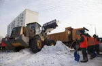 фото Услуги по уборке и вывозу снега в Новосибирске