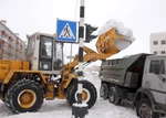 фото Уборка и вывоз снега с утилизацией, аренда спецтехники.