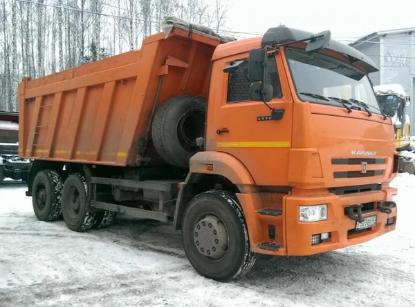 Фото Камаз самосвал Омск вывоз мусора доставка
