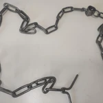 Цепи для привязи скота крс в стойле. Цепь для КРС