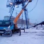Фото №3 Услуги  автовышек  15 - 23 м. Цена договорная.
