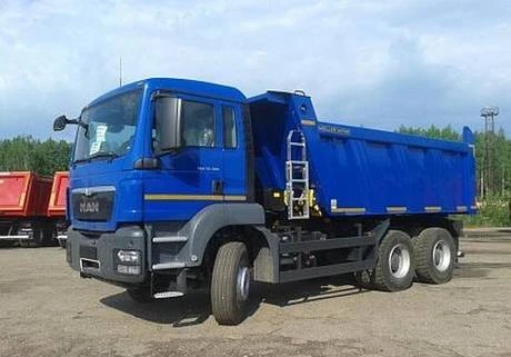 Фото Самосвал TGS 33.360 6X4 BB-WW кузов 15 куб. м. Meiller