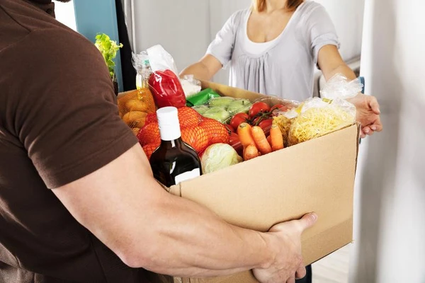 Фото Доставка продуктов питания домой