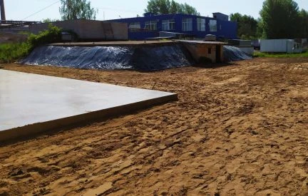 Фото Устройство стоянок и парковок во дворах