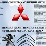 Диагностика кодирования Mitsubishi&Peugeot Citroen