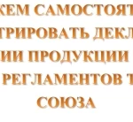 Помощь в самостоятельной регистрации деклараций