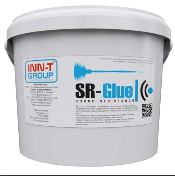 Фото Сверхтонкая звукоизоляция SR glue