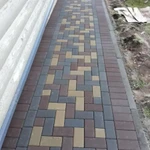 Фото №4 Укладка тротуарной плитки под ключ в Щербинке