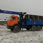 Фото №4 манипулятор вездеход 7т автовышка 23 м