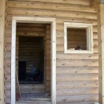 Обсада(окосячка)деревянного дома качественно