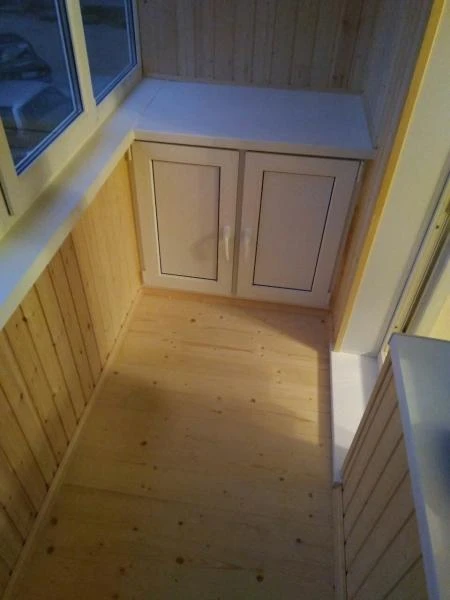 Фото Утепление и отделка балконов.