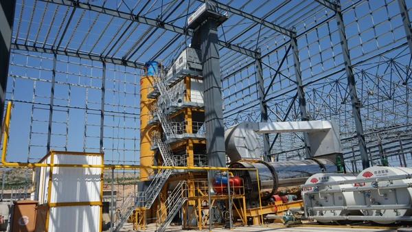 Фото АБЗ LyRoad BAP1500-6 (120 тонн/час, смеситель 1500 кг, 6 фракций)