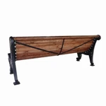 Фото №5 Скамейка чугунная «НЕСКУЧНЫЙ САД» (1.5 м)