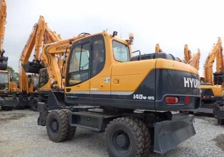 Фото Экскаватор колесный Hyundai R140W-9S (ковш 0,58 куб.м.)