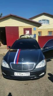 Фото Mersedes-benz S-class на свадьбу