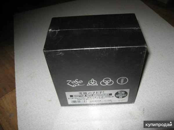 Фото CD Led Zeppelin SHM (Paper Sleeve Jackets) BOX Japan