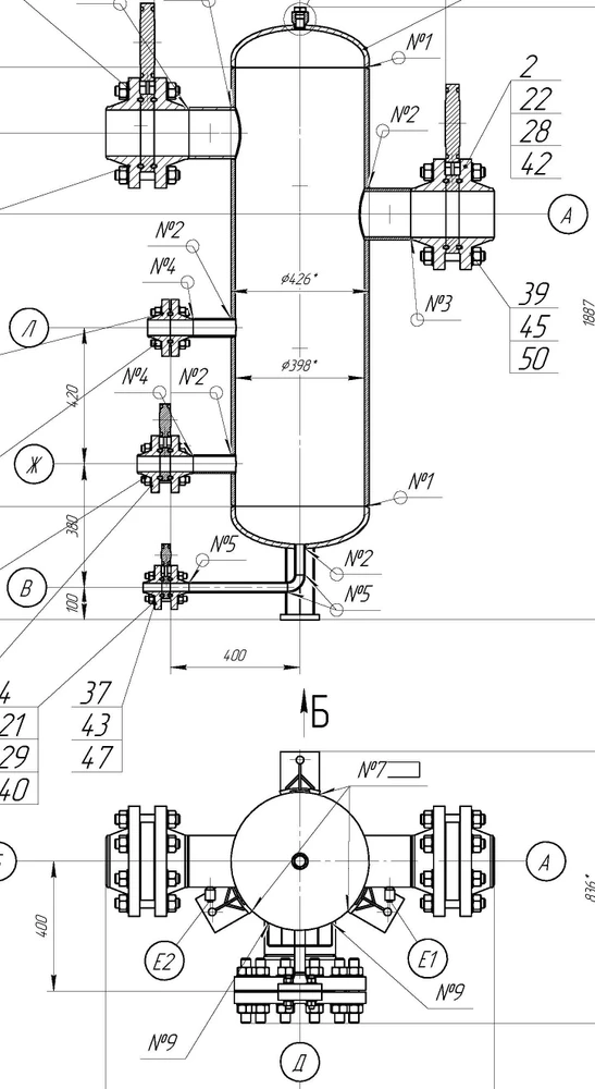 Фото Производство сепараторов для жидкостей и газов
