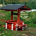 Фото №4 Рубленные дома, бани, садовый декор. Срубы