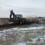 Метис длинношерстного немца в охрану