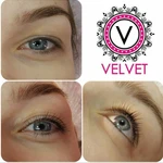 Ламинирование ресниц и VELVET реконструкция ресниц и бровей