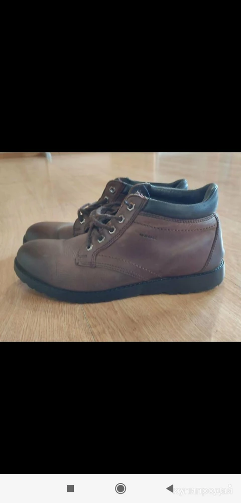 Фото Мужские ботинки