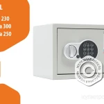 Фото №9 Мебельный сейф с кодовым замком Aiko T-23 EL