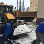 Фото №2 Уборка снега, наледи с кровли и территории. Вывоз снега.
