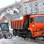 Уборка снега в Саранске