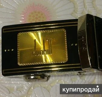 Ремень черный Dunhill автоматический .84 см.