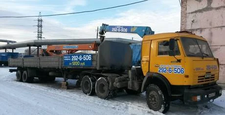 Фото Аренда услуги манипулятора длинномера 20 тонн