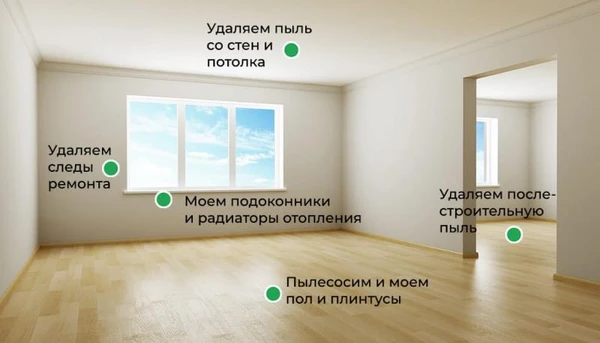 Фото Профессиональная уборка квартир после ремонта