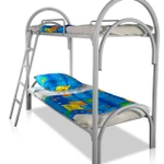 Фото №5 Кровати металлические двухьярусная, кровати для рабочих