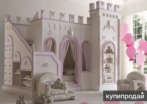 Фото Детски кровать Беседка,Замок,Чердак.