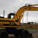 Аренда колёсного полноповоротного экскаватора JCB