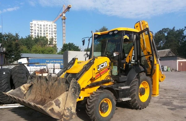Фото Услуги экскаватор погрузчика, ямобура, автокрана