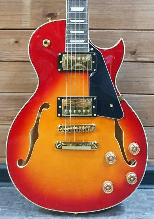 Фото Полуакустическая. электро гитара Caraya E239CS