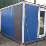 Фото №2 Металлическая бытовка (контейнер), пост охраны БУ в Выборге