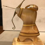 Фото №6 Сувенирное изделие "Стрелец" из натурального камня Селенит