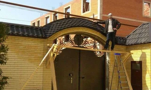 Фото Кровельные работы жестянщик
