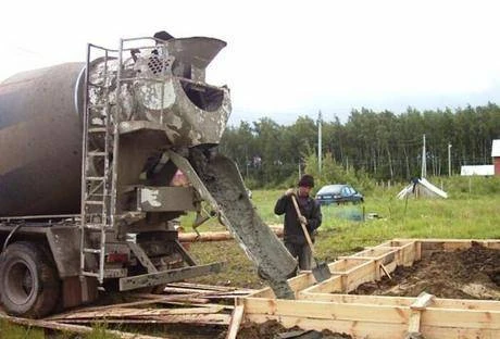 Фото Бетон М-150 на известняковом щебне